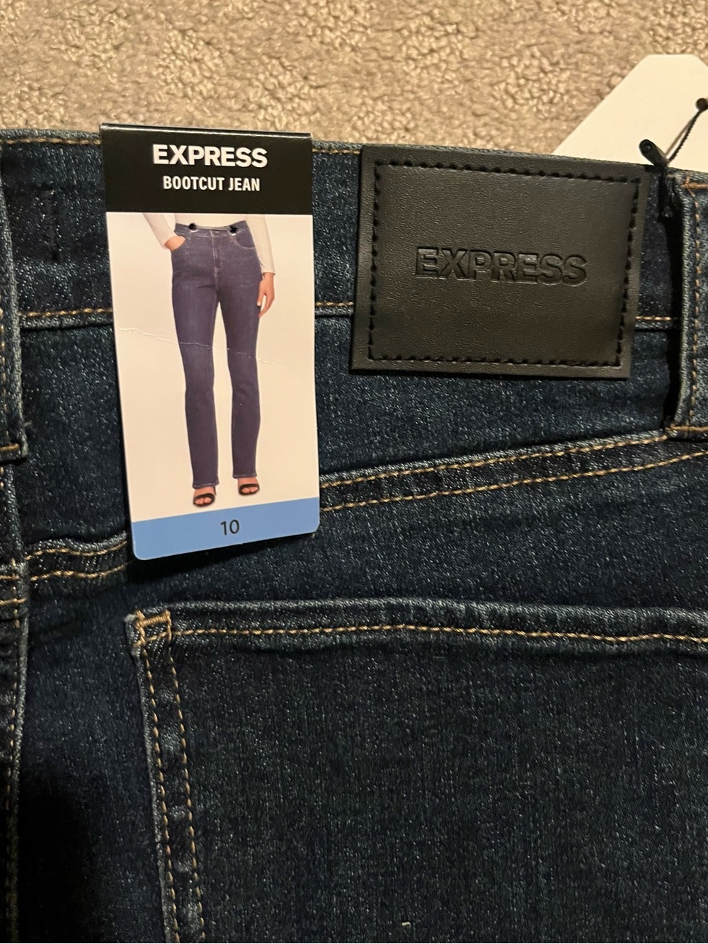 Express Women’s Bootcut Jeans Medium Wash size 10
